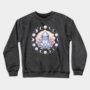 Selenite Crystal Crewneck Sweatshirt